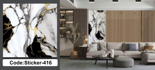 Self Adhesive UV Marble Sheets