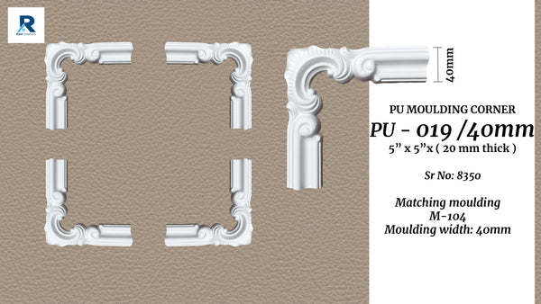 PU Moulding Corner