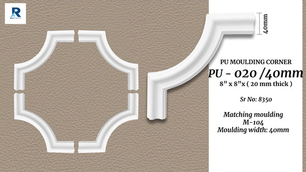 PU Moulding Corner
